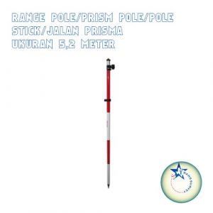 Harga Jual Range Pole/Prism Pole/Pole Stick/Jalan Prisma Ukuran 3,6 Meter
